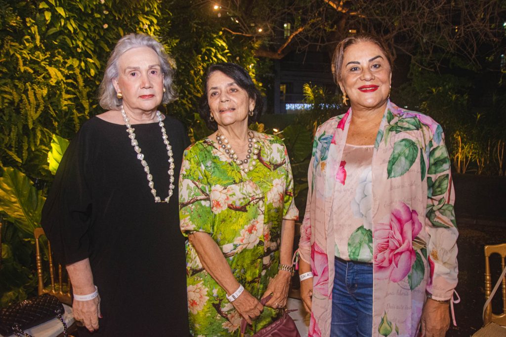 
				Fátima Oliveira, Lene Sabóia e Karina Sampaio
				