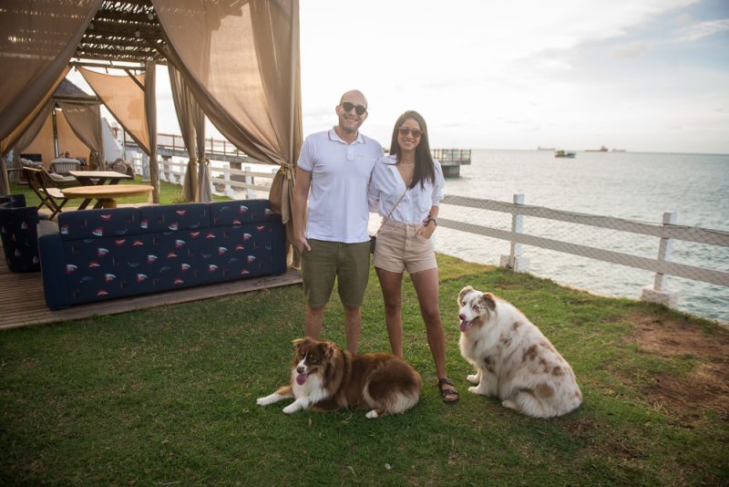 Agito e alto-astral - Deejay Thiago Camargo comanda a animação do domingo (06) no Iate Clube de Fortaleza