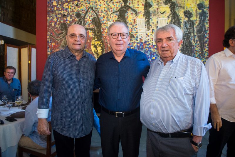 celebração - Ricardo Cavalcante e Edgar Gadelha comemoram aniversário no L’ô