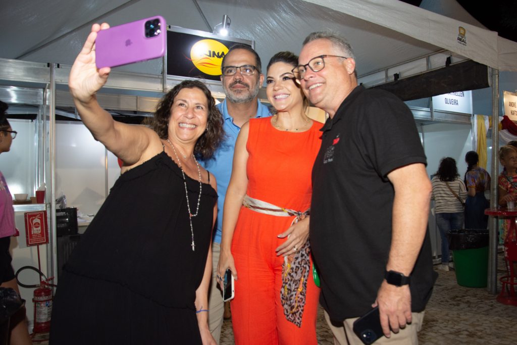 Liege Xavier, Gustavo Rêgo, Kersya Coelho E Fernando Amaral