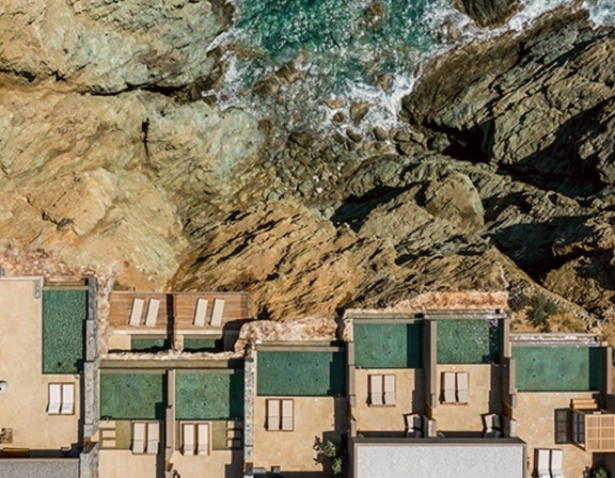 Acro Suites apontado como um dos hotéis mais exclusivos às margens do Mar Egeu