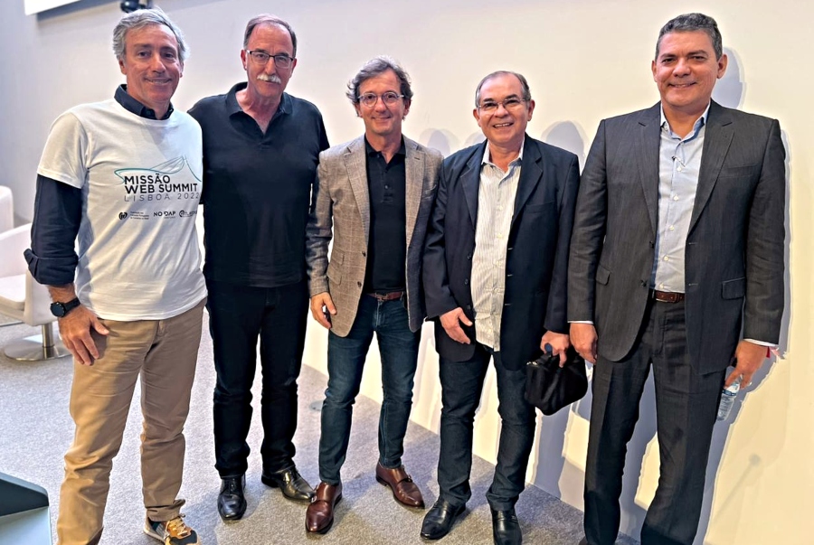 Equipe da Adece busca parceria com maior parque tecnológico de Portugal