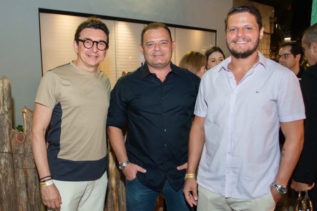 Racine Mourão, Lucas Cunha E Diego Studart