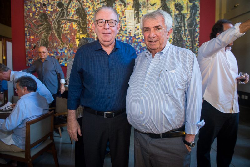 celebração - Ricardo Cavalcante e Edgar Gadelha comemoram aniversário no L’ô