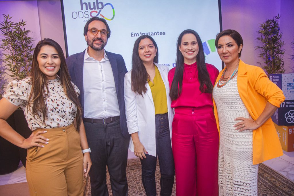 Tays Garcia, Carlo Pereira, Lenilda Oliveira, Alana Barros E Alcileia Farias
