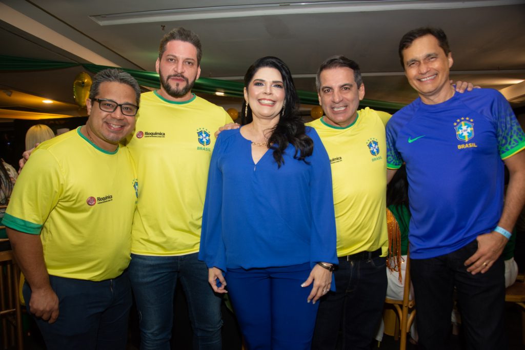 Thiago Cavalcante, Lucas Oliveira, Sellene Câmara, Cândido Freitas E José Martins