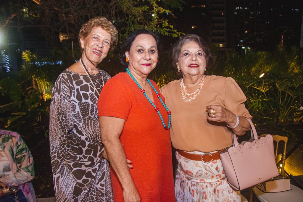 
				Vera Tigre, Vânia Queiroz e Isabel Arruda 
				