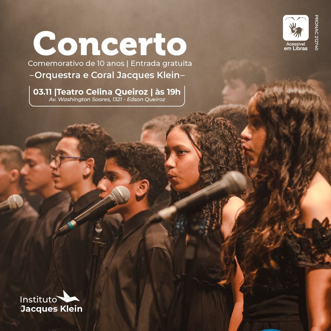 Orquestra e Coral Jacques Klein realizam apresentação nesta quinta, 3