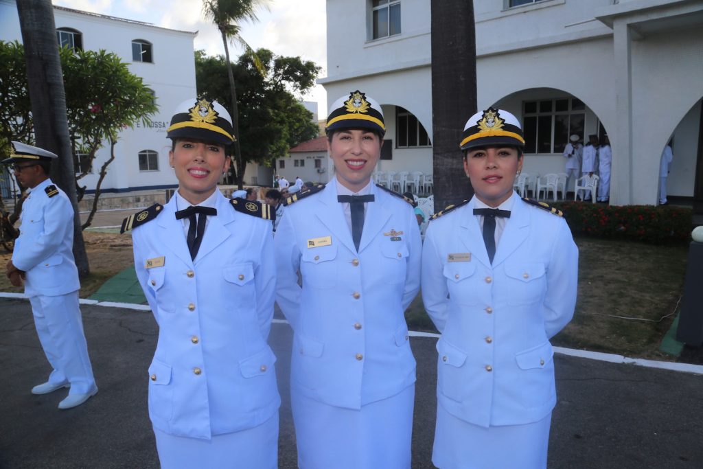 1ª Ten Edith, Cap Ten Samira E Cap Tenente Nayara