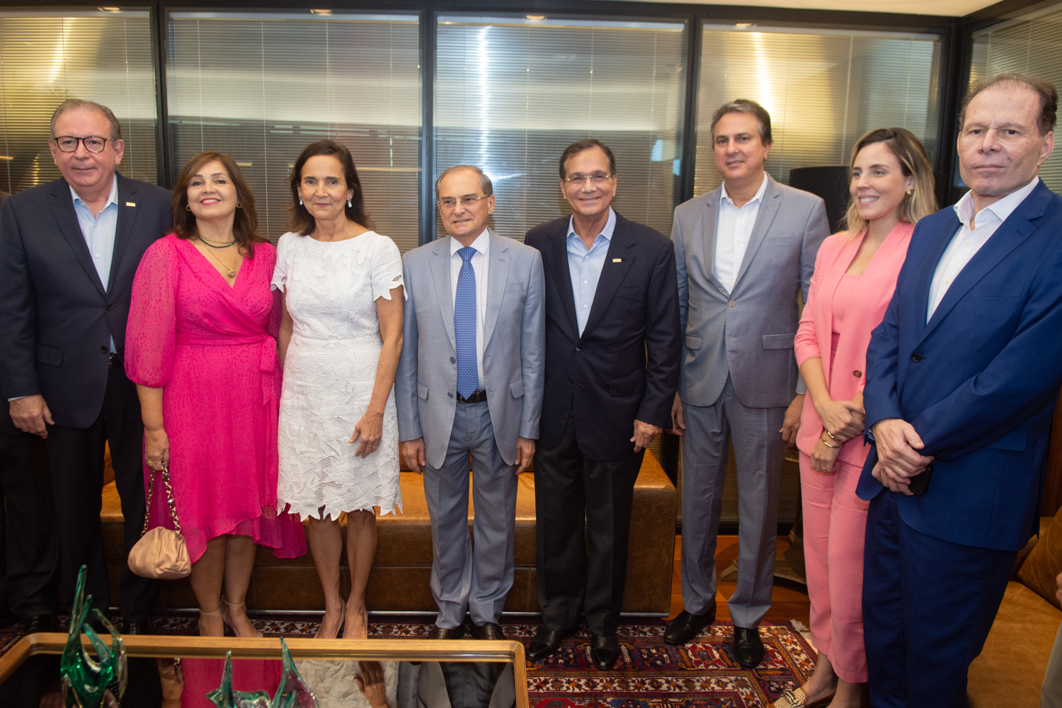 Ricardo Cavalcante recebe governadora Izolda Cela em tradicional almoço na Casa da Indústria
