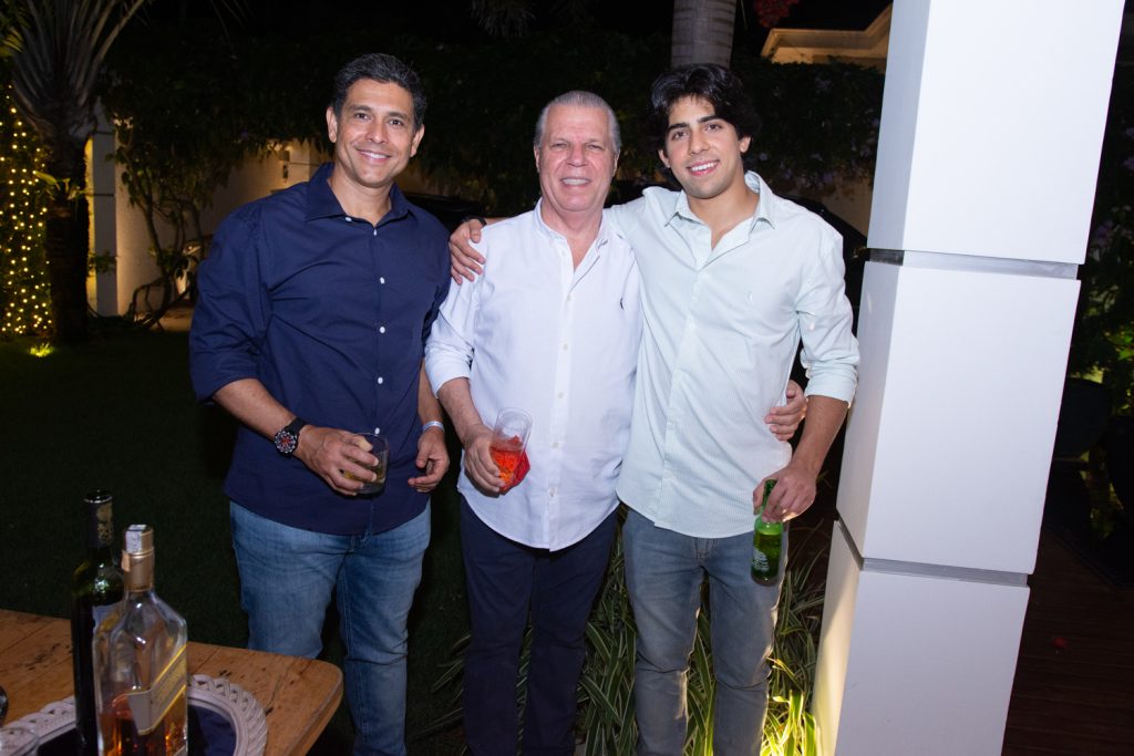 André Azin, Claudio Studart E André Negrão