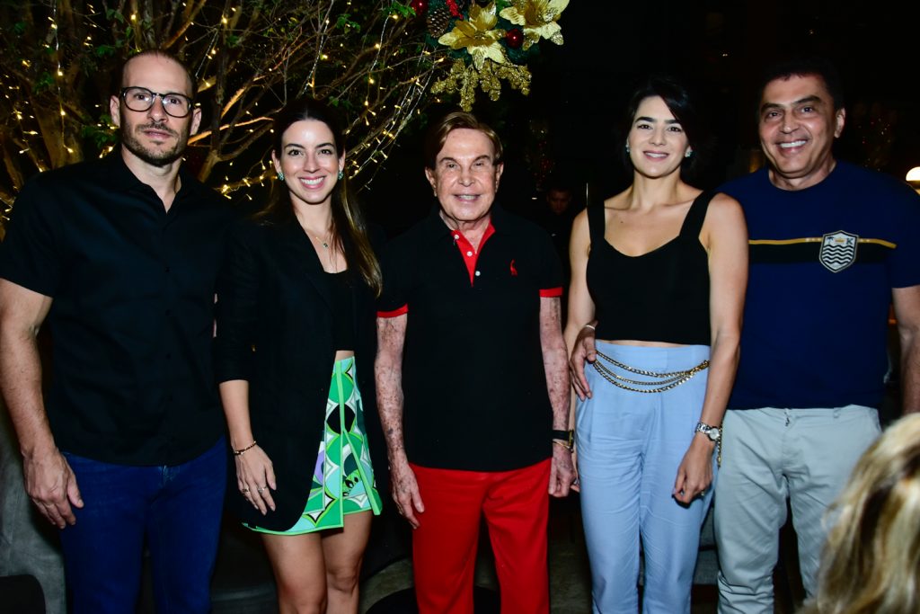 André Parente,ticiana Barreira, Lázaro Medeiros, Maryana E Idézio Rolim