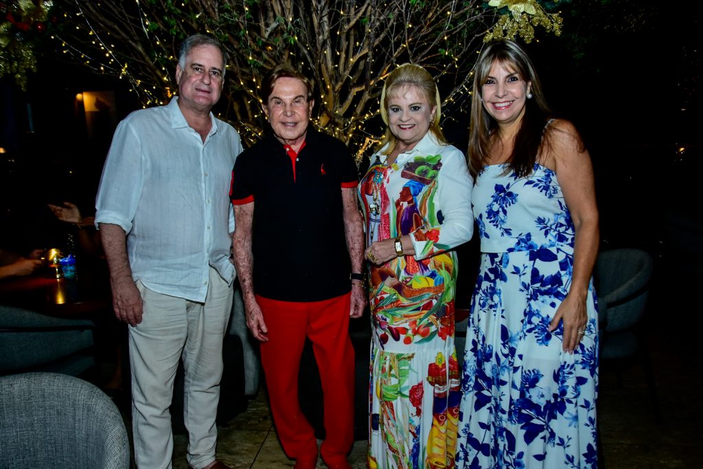 Arthur Costa Lima, Lázaro Medeiros, Excelsa Costa Lima E Rossana Pertani