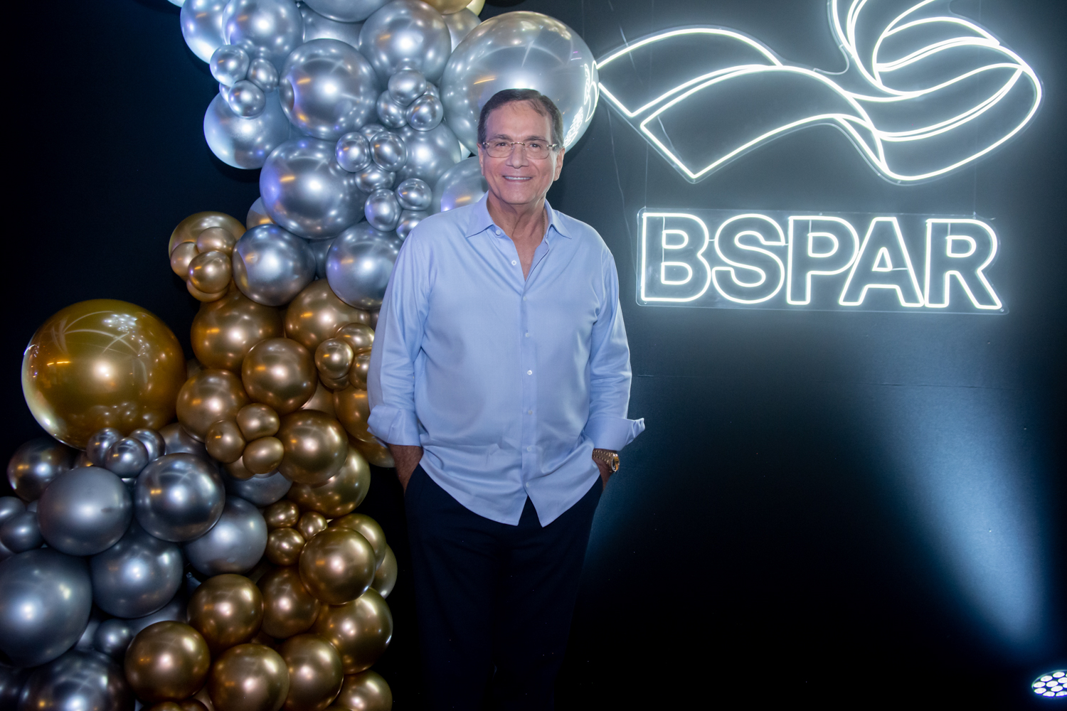 Beto Studart comanda a confraternização de fim de ano da BSPAR no sky lounge do BS Design