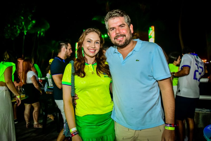 Fortal na Copa - Alegria, vibração e festa marcam o jogo do Brasil X Coreia do Sul no Iate Clube de Fortaleza