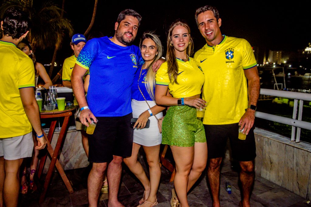 Bruno Azevedo, Nayane Cidrão, Amanda Castro E João Filho