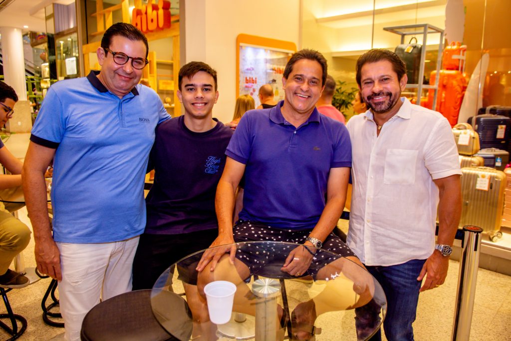 Caica, Vinicius, Wellington E Hélio Leitão