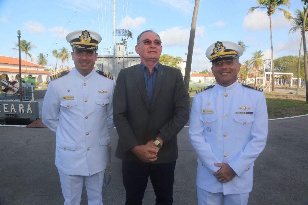 Capitão De Corveta Roberto Oliveira, Cel Vadensvaldo Carvalho E Comandante Daniel Rocha