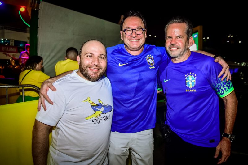 Fortal na Copa - Alegria, vibração e festa marcam o jogo do Brasil X Coreia do Sul no Iate Clube de Fortaleza