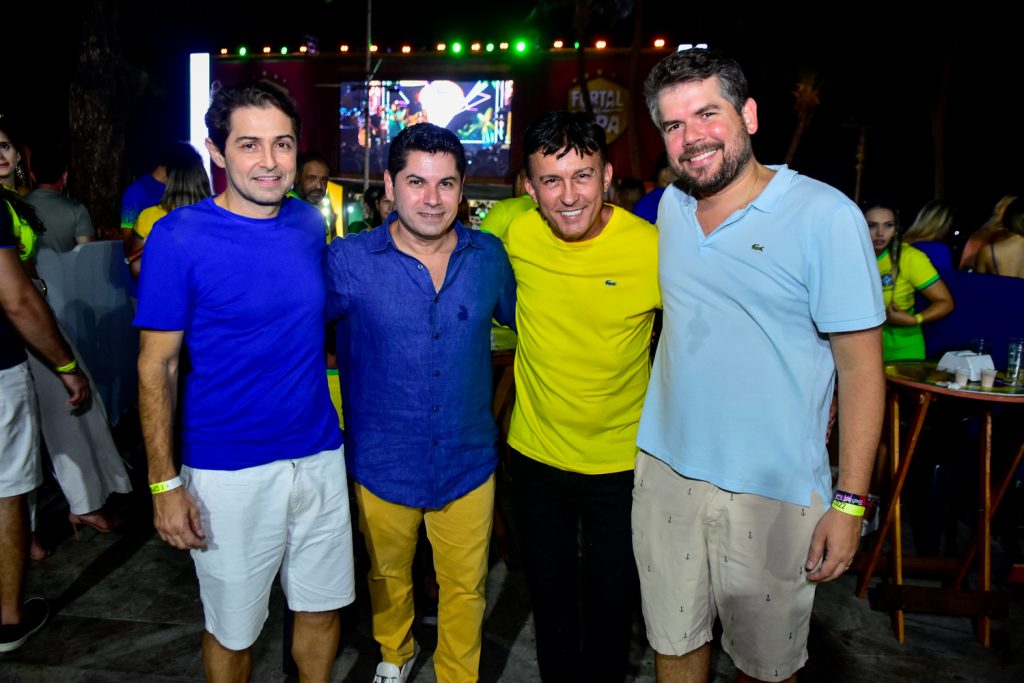 Chicão Cavalcante, Pompeu Vasconcelos, Elizeu Monteiro, E Fabio Zech (2)