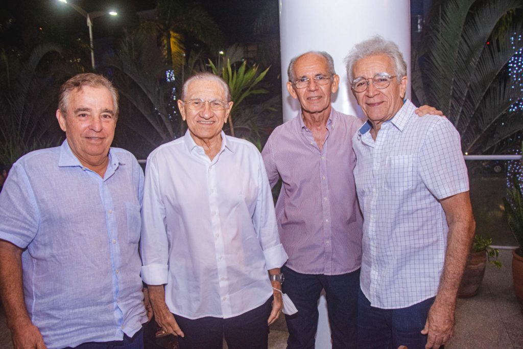 Claudio Targino, Alfredo Costa, Danilo Almeida E Mino Castelo Branco
