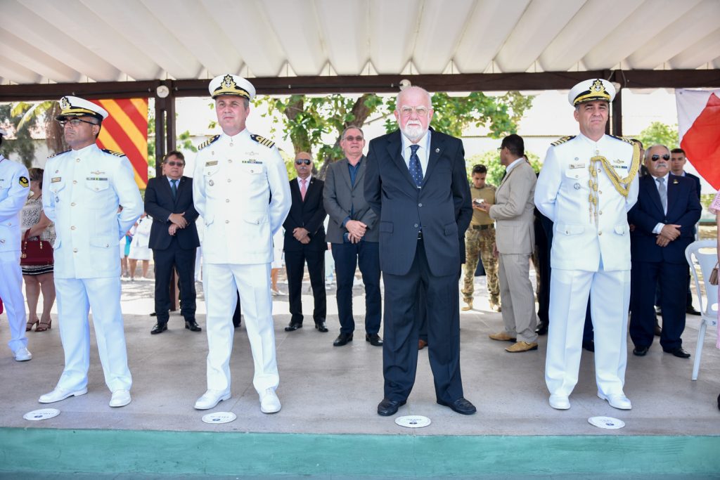 Comandante Daniel Rocha, Comandante Anderson Valença, Almirante Oberg E Comandante Sêda (1)