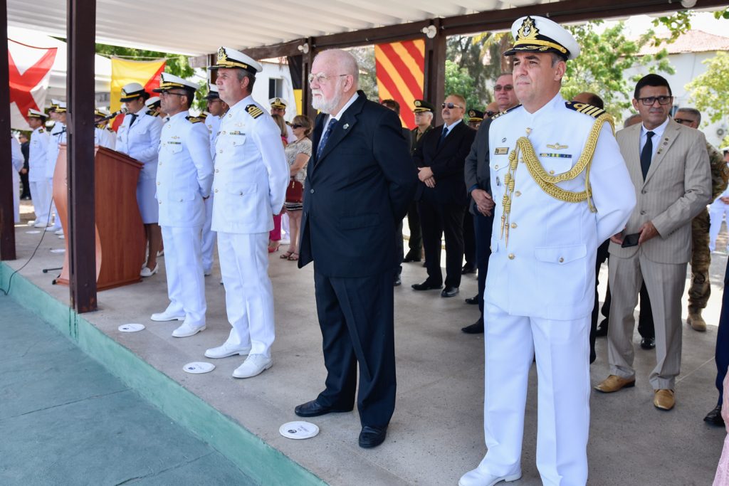 Comandante Daniel Rocha, Comandante Anderson Valença, Almirante Oberg E Comandante Sêda (2)