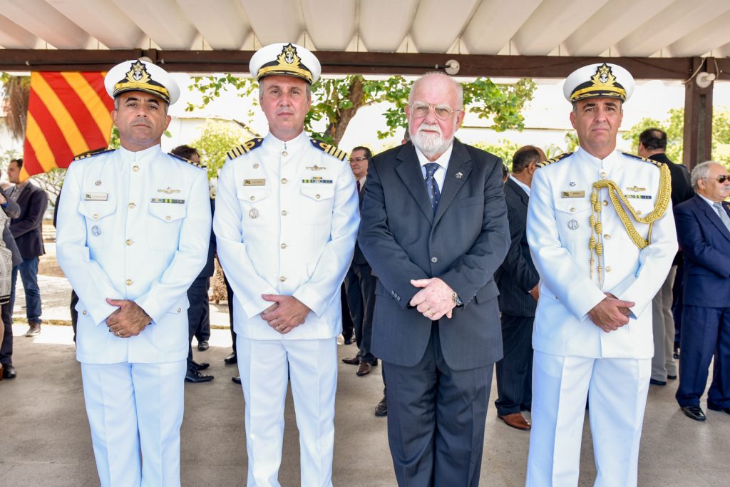 Comandante Daniel Rocha, Comandante Anderson Valença, Almirante Oberg E Comandante Sêda (3)