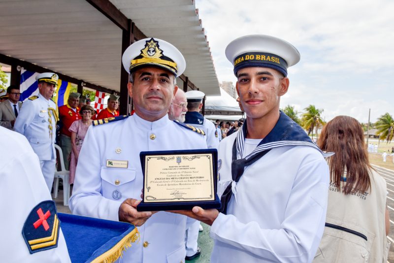 Turma OSCAR - Escola de Aprendizes-Marinheiros do Ceará realiza cerimônia de formatura da Turma do Curso de Formação de Marinheiros 2022