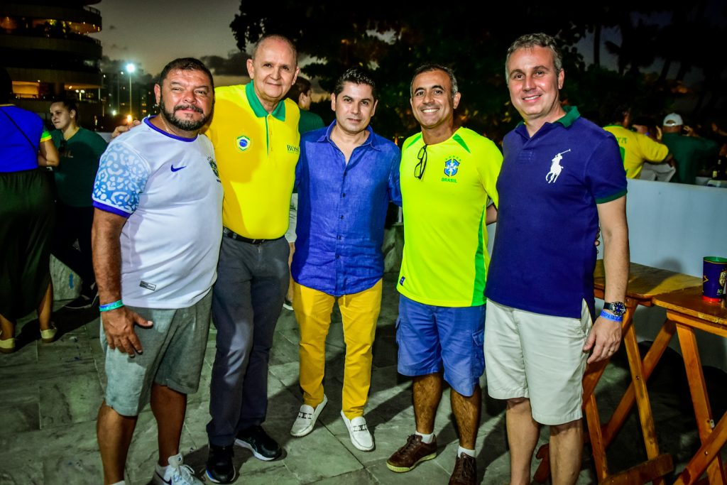 Eduardo Flecha, Francisco Caminha, Pompeu Vasconcelos, Daniel Rocha E Anderson Valença