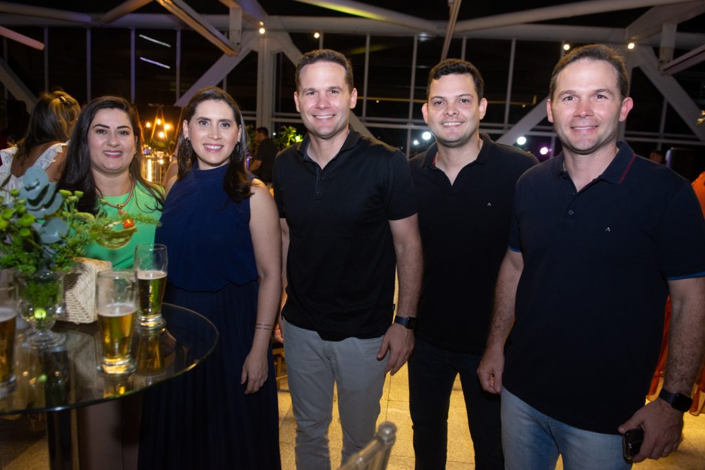 Elaine Mota, Michella Brasil, Filipe Albuquerque, Gilberto Barbosa E Fábio Albuquerque