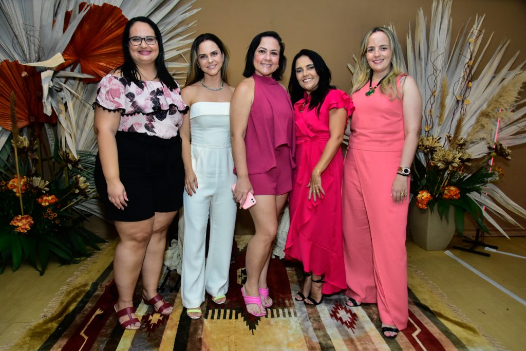 Emanuelle Mota, Eloísa Damasceno, Cândida Braga, Luciana Rangel, E Daniele Castelo Branco