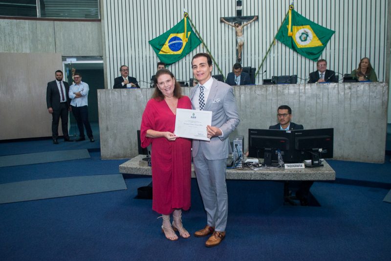 Sessão Solene - Inês Cavalcante, Rodrigo Maia e Danielle Valente homenageados por ocasião do Dia do Arquiteto e Urbanista na Alece