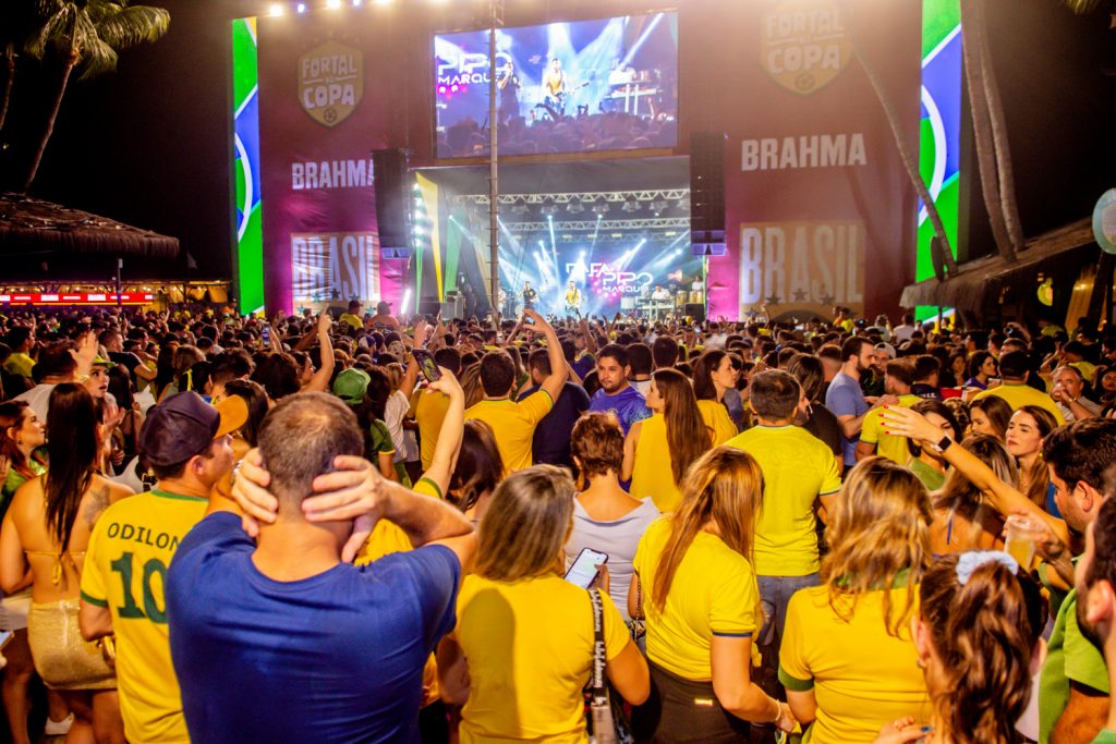 Fortal Na Copa No Iate Clube. Brasil X Camarões (17)