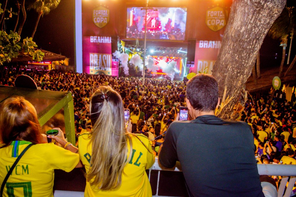 Fortal Na Copa No Iate Clube. Brasil X Camarões (25)