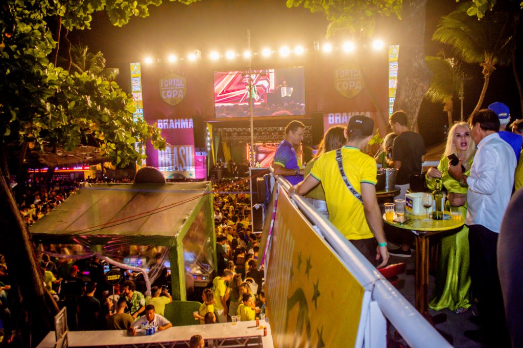 Fortal Na Copa No Iate Clube. Brasil X Camarões (26)