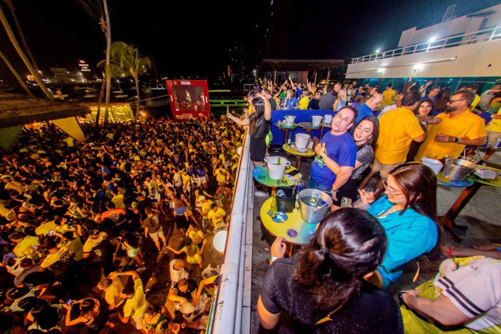 Fortal Na Copa No Iate Clube. Brasil X Camarões (6)