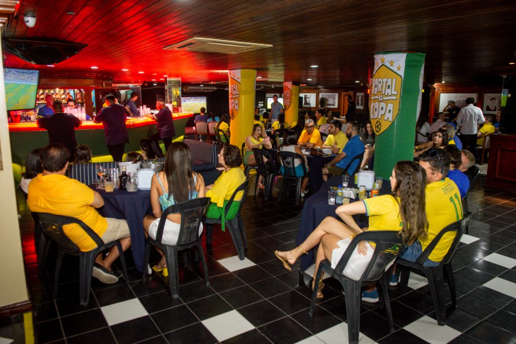 Fortal Na Copa No Iate Clube. Brasil X Camarões (8)