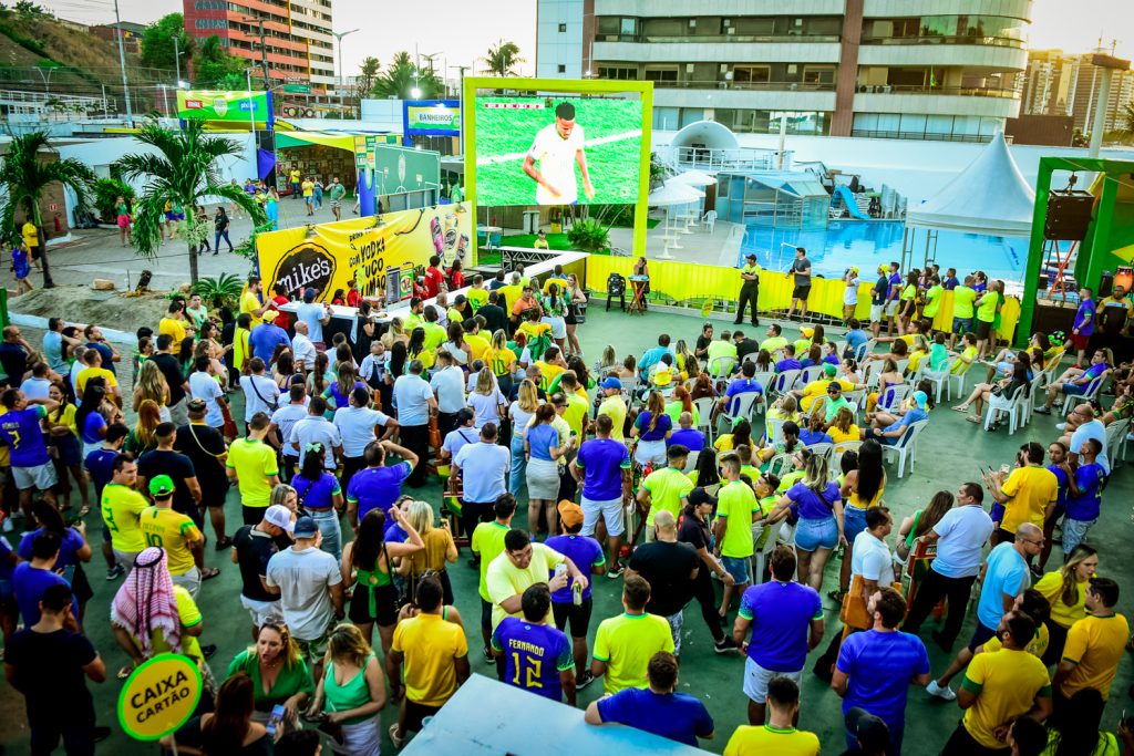 Fortal Na Copa No Iate Clube De Fortaleza. Brasil X Coréia Do Sul (8)