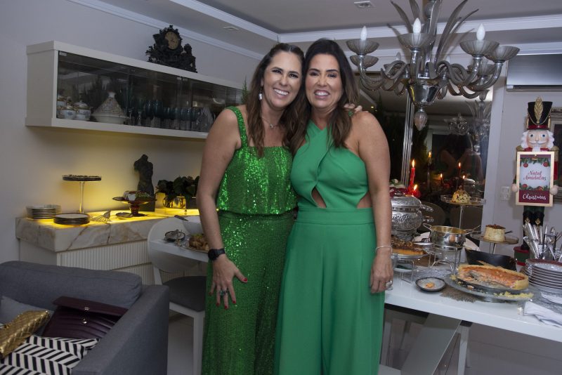 Natal das Amídalas - Georgeana Guedes realiza uma animada confraternização em seu elegante endereço