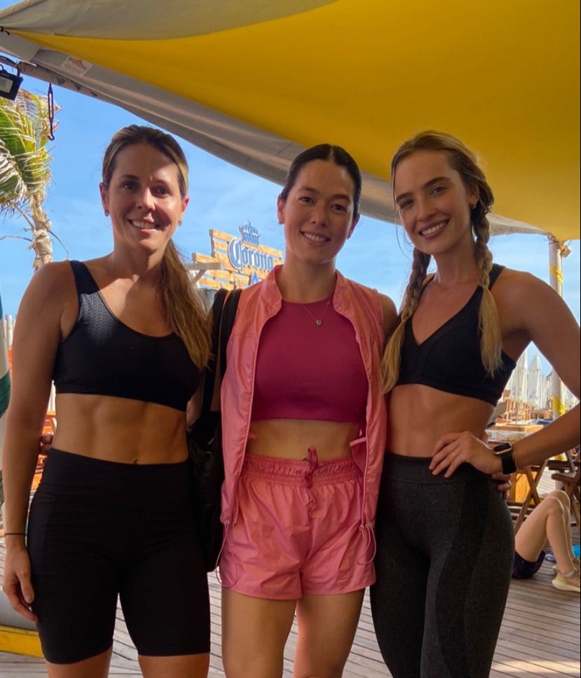 Sofia Larocca promove evento fitness no Orla Praia Clube