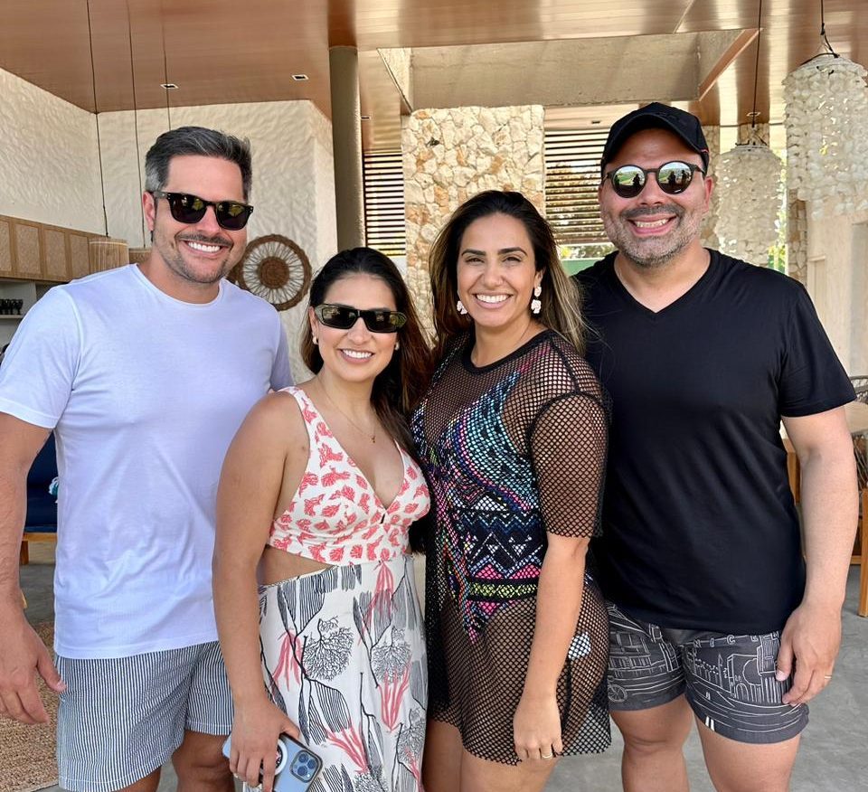 Fernando Guanabara celebra a nova idade na Lagoa do Uruaú