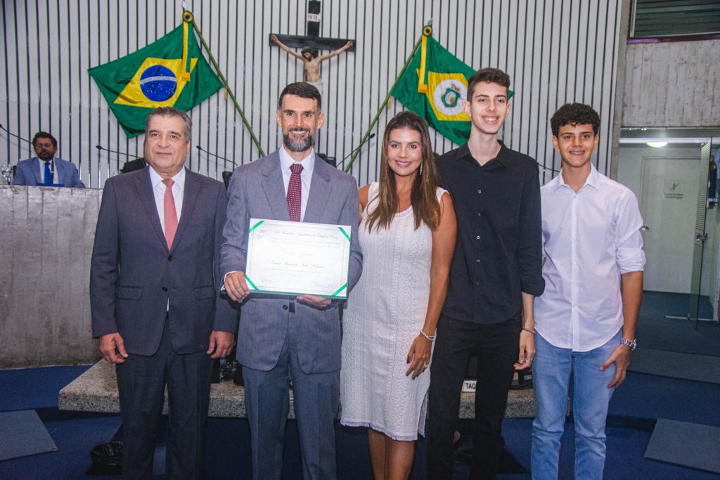 Joao Jaime, Dimas Barreira, Anelisa Barreira, Patrick Barreira E Theo Barreira