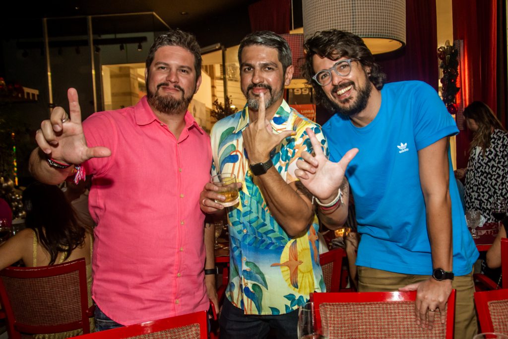 
				Júlio Temporal, Dj Daniel Moreira e Diego Ribeiro 
				
