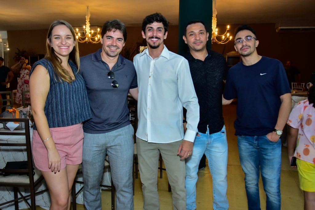 Leticia Medeiros, Marco Diniz, Lucas Aragão, Patrick Morais E Rafael Nascimento