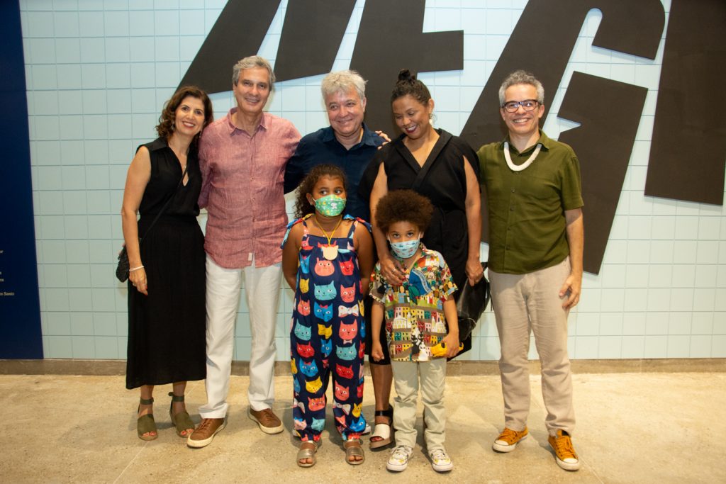 Luciana Lobo, Tiago Santana, Moacir Dos Anjos, Fabiana Moraes, Fabiano Piuba E Valentina E Miguel Alcântara