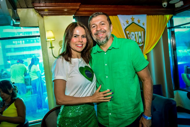 Fortal na Copa - Alegria, vibração e festa marcam o jogo do Brasil X Coreia do Sul no Iate Clube de Fortaleza