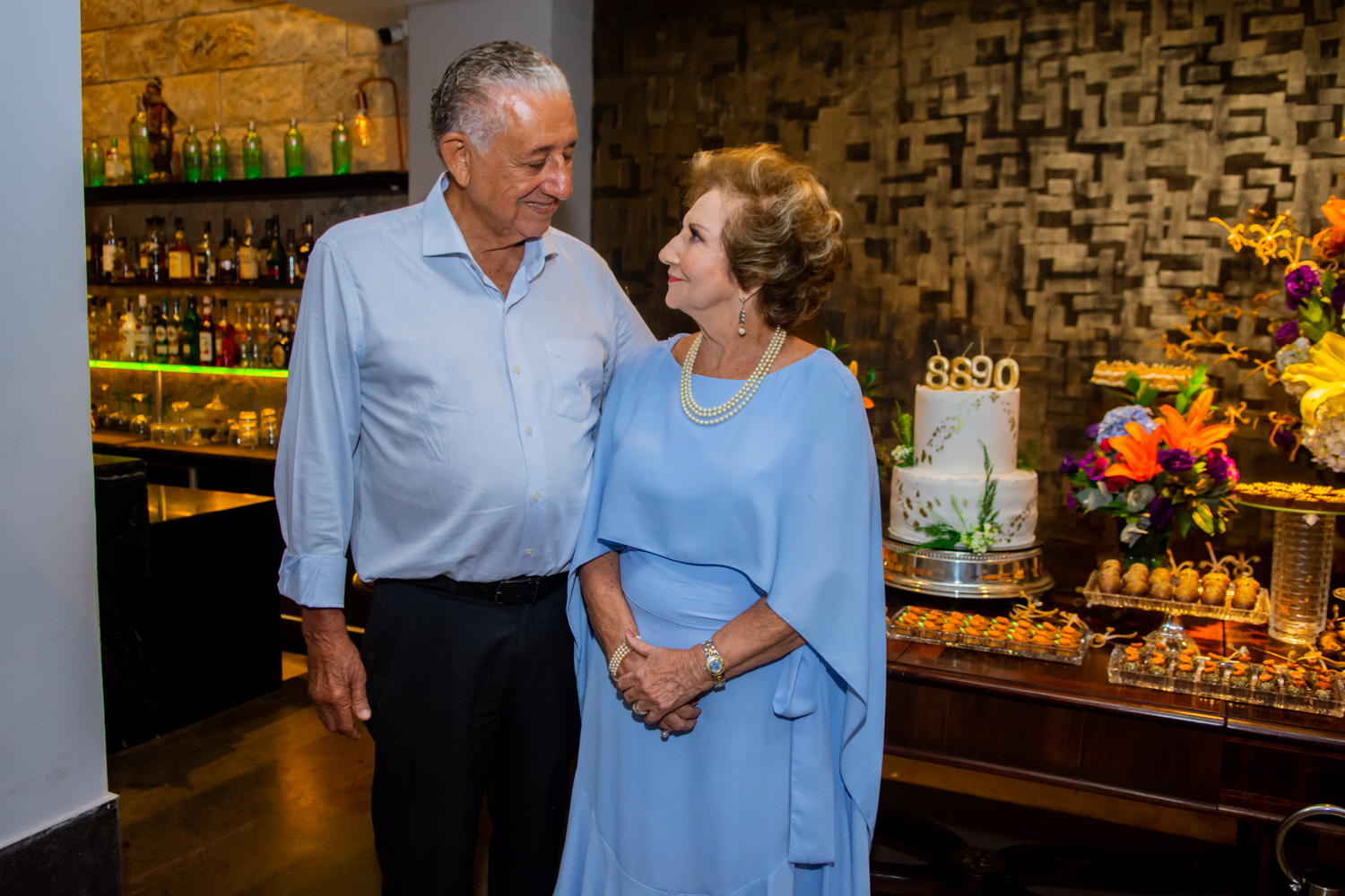 Lúcia e Maurício Medeiros celebram a chegada da nova idade em dose dupla
