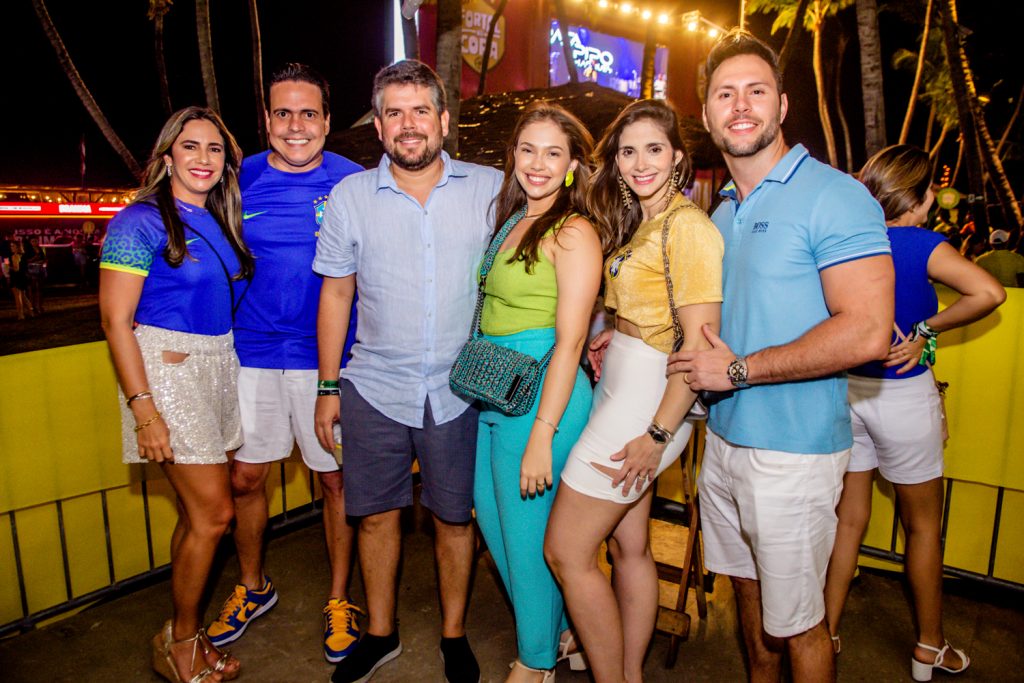Melissa Bandeira, Fabiano Barreira, Fábio Zech, Beatriz Ferraz, Juliana E André Aires