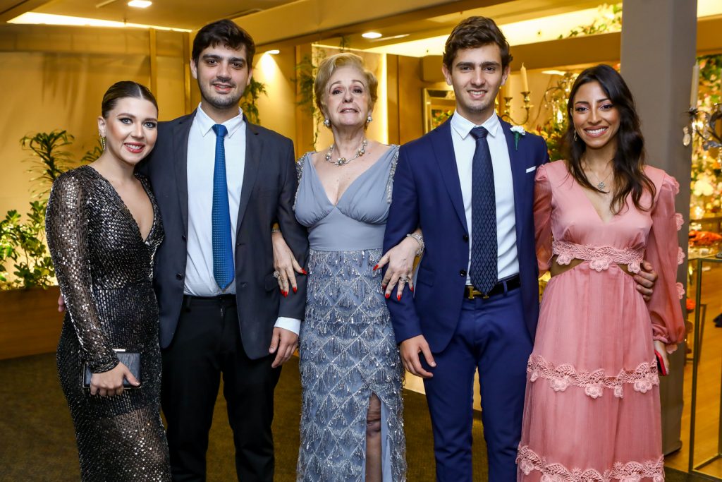 Mirla Leal, Germano Belchior Filho, Carlota Pinheiro, Joao Pedro Belchior E Isabella Moraes